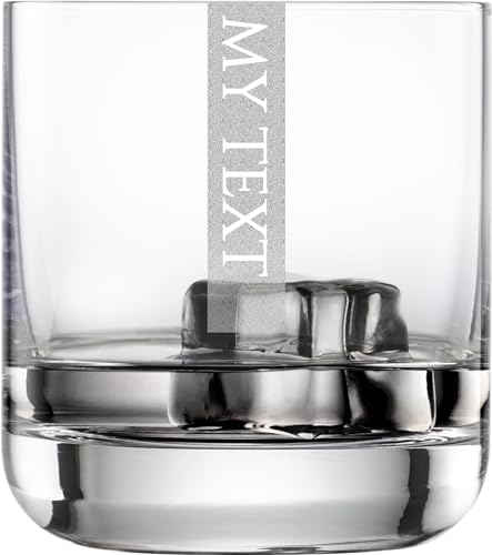 Miriquidi Individuelle Gläser 6er Set Serie COOLGLAS | 300ml Schott Glas | Spülmaschinenfest durch Lasergravur| Gläser für Whisky 6 Stück