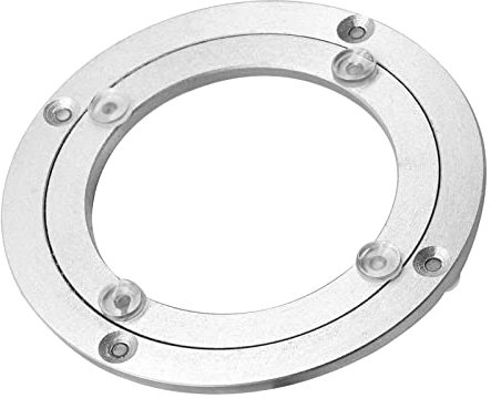 Roulement A Bille Pour Plateau Tournant Bois Ou Marbre, Rotatif Plaque Pivotante, Silencieuse Plateau Roulant Tv, Support Rotatif À 360, Alliage D'aluminium, Forte Capacité De Charge