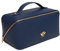 Alice Wheeler Bee Train Case Beauty Ziehharmonika, ausklappbarer Organizer, Marineblau, marineblau, Ausklappbarer Kosmetikkoffer