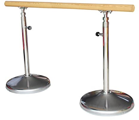 Ballettstange Mobile Ballettstange for Erwachsene und Kinder, höhenverstellbare Joystick-Trainingsstange aus Holz, kann EIN Gewicht von 500 kg tragen (Size : 1.5M/5FT)