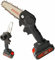21 SHOP® Motosega a batteria 4 Pollici Portatile 24V con una batteria inclusa Mini elettrosega tagliarami