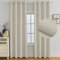 Ystyle Tende Oscuranti per Interni 2 Pezzi, 140x225 CM, Termiche Isolanti, Anti-Rumore, con Anelli, Tenda Moderna Per Camera da Letto e Soggiorno, Beige