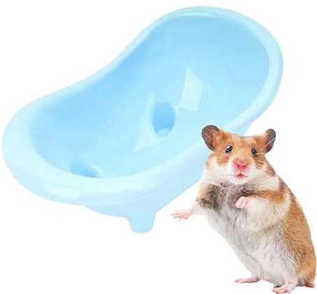 Baignoire de hamster de 1/3 pièces - Nid de sommeil Habitat House pour chinchilla, baignoire de récipient de bain de sable | Récipient de bain pour petits animaux, porcelets de bain