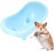 Hamster Badewanne 1/3 teilig - Schlafplatz Habitat House für Chinchillas Badewanne Behälter Sandbad | Badebehälter für Kleintiere, Schweinchen aus