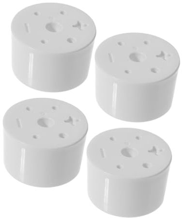 HAWILLOSCH 4 Pz Portavaso Cimiteriale Supporto Per Piante Inserto Floreale Per Tomba Disposizione Vaso Inserto Fisso Inserto Per Composizioni Floreali Staffa Per Vaso Di Fiori Plastica