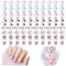 Nail Charms, 70 Pcs 3D Nail Charms 8 Styles KT Cartoon Little Cat Nail Charms Decorations DIY Nail Art Decorations Supplies Jewelry Phone Cases Multi Use Nail Charms Home Cute Nail DIY Accessories