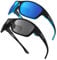 YOBOCO Reading Sunglasses Men Bifocal Reading Glasses 2 Pack Sports Varifocal Sunglasses for Driving,2.5