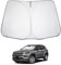 LUWU Protezione Solare per Auto Compatibile con Jeep Compass Facelift 4XE Hybrid 2017-2024 Auto Parasole per Parabrezza Parabrezza Interno Oscurante UV Compass Accessori