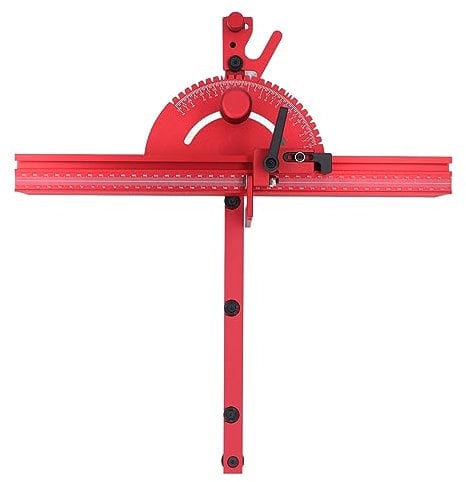 Yctze Table Saw Mitre Gauge System Fence Accurate Engraving Machine Accessories with Limit Stop Mitre Gauge for Table Saw