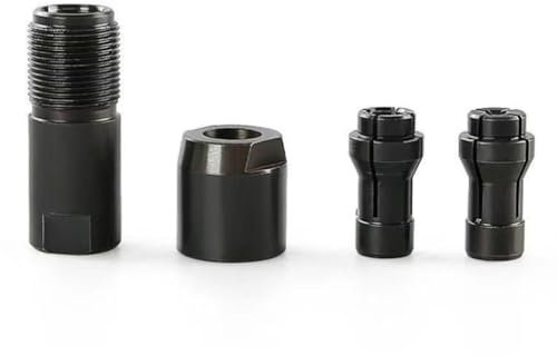Swiixxer Smerigliatrice angolare da 3/6 mm, adattatore modificato su mandrino per smerigliatrice angolare tipo 100 M10