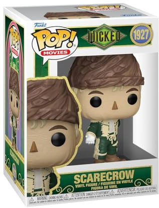 Funko POP! Movies: Wicked: For Good - Scarecrow | Official Fantasy Merch - Collectable Vinyl Figurine for Shelf Display - Birthday Gift Idea for Fans and Collectors