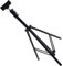 DIYEAH 1Set Portable Projector Tripod Stand Adjustable Height Sturdy Design for Projectors Cameras More Includes Phone Holder Tray for Outdoor Use Live Streaming