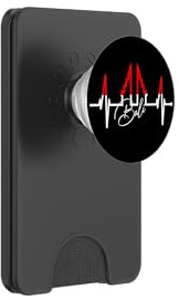 Bali Heartbeat Heavens Gate Indonesia Lover Heart Love Bali PopSockets PopWallet for MagSafe