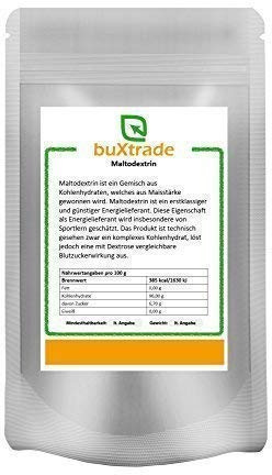 4 x 500 g Maltodextrin | Malto Dextrin | Zucker | Kohlenhydrate | rein | Buxtrade | Maisstärke 2 kg