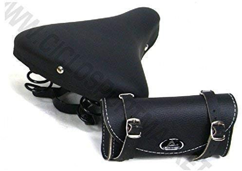 Montegrappa Fahrradsattel Federn + Tasche Montegrappa Fahrrad Graziella-Zeit-R-Holland/Vintage, schwarz
