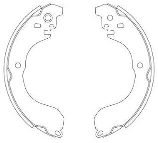 TRW Bremsbackensatz GS8828