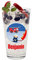 Stirefchen® Trinkglas für Kinder mit Namen personalisiert, Motivauswahl, 300 ml (Feuerwehrmann)