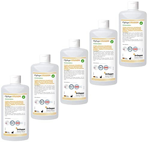 OpSept virugon Desinfektionsmittel 5 x 500 ml Antiseptikum zur Handdesinfektion