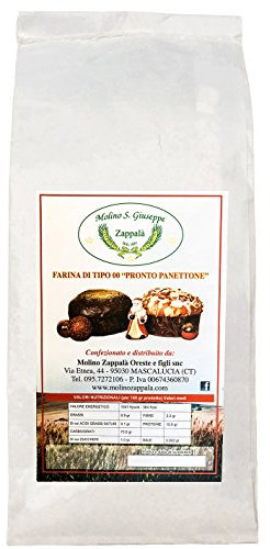 5 Kg PRONTO PANETTONE Farina di grano tenero tipo 00 -MOLINO ZAPPALA'