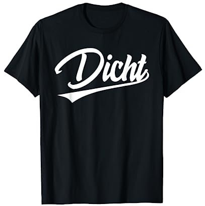 Hacke Dicht - DICHT in weiss in vintage T-Shirt