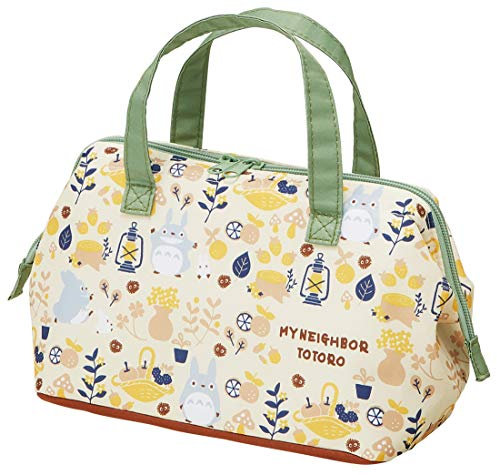 SKATERS (SKATER) Isolierte Lunchtasche für Bento 160x220x120mm Handtasche mit Thermofutter KGA1 aus Japan, Studio Ghibli My Neighbor Totoro Beige