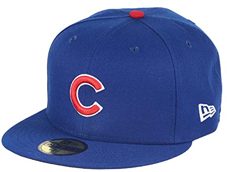 New Era Chicago Cubs MLB Cap 59Fifty Basecap Baseball Kappe Blau - 7 7/8-63cm (XXL)