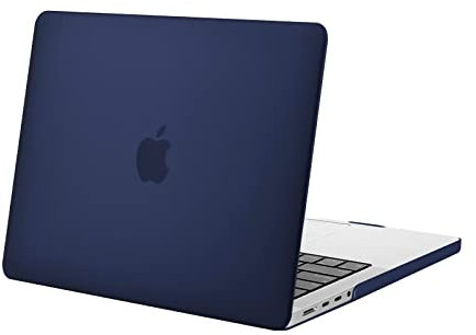 MOSISO Custodia Compatibile con MacBook Pro 14 Cover 2025 2024 2023 2022 2021 M5 A3434 M4 A3112 A3185 A3401 M3 A2918 A2992 M2 A2779 M1 A2442 display Liquid Retina, Protezione Case, Blu Navy
