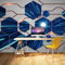 3D Science Fiction VR Musée E-sports Hôtel Décoration Murale Game Hall Cyber ​​Café Technologie Papier Peint Papel DE Parede * 250cmx175cm(98.4x68.9inch)