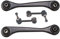 RIDEX Querlenker Reparatursatz 772S1145 Hinten & Hinten Rechts & Hinten Links Satz Längslenker