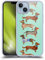 Head Case Designs Offizielle Cat Coquillette Dackel Blau Tiere Soft Gel Handyhülle Hülle kompatibel mit Apple iPhone 14 Plus