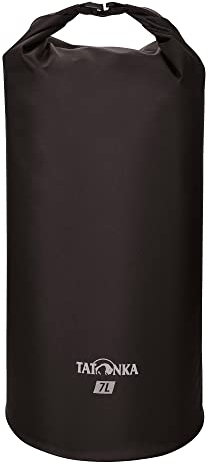 Tatonka WP Stuffbag Light 3,5L - Leichter, wasserdichter Packbeutel mit Rollverschluss und 3,5 Liter Volumen (Black)