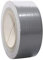 Premium Gewebeband | Panzertape | Panzerband | Klebeband | Gaffa Tape | 50mm x 50m, weiß, schwarz, silber, Farbe:silber