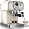 SUMSATY Cafetera espresso de 20 bares, cafetera de espresso retro con espumador de leche, varita de vapor para capuchino, latte, macchiato, tanque de agua extraíble de 1.8 L, lista ETL, cuchara de