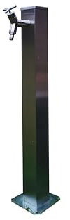 GEKA Wassersäule Edelstahl 3/4 Zoll 80 cm Wasserverteiler Wasserzapfstelle Zapfstelle