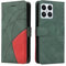 XINNI Housse pour Telephone Honor X6 4G/Honor 70 Lite/Honor X8 5G Etui, PU/TPU Rétro Retourner Cuir Coque Magnétique Anti Chute Portefeuille Protection Case Cover, Vert
