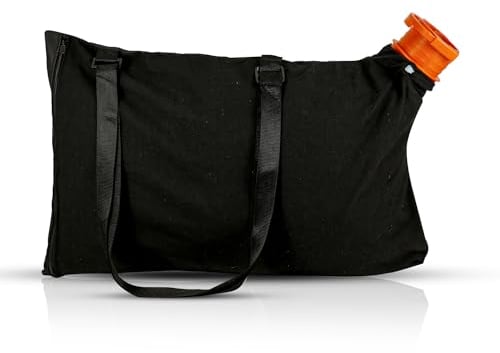 50026858 Leaf Collection Bag for Trivac WGBAG500, for Worx WG502 WG508 WG505 WG509 WG500 WG501 Leaf Blower, Leaf Blower Vacuum Vac Shoulder Bag Replacement