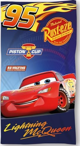 New Discount Strandtuch Cars Disney oder Badetuch, Cars Disney, 70 x 140 cm, aus Baumwolle (Strandtuch)
