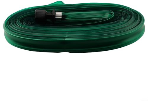 Lightweight PVC Flat Sprinkler Hose for Efficient Watering in Flower Beds and Vegetable For Gardens (15M)