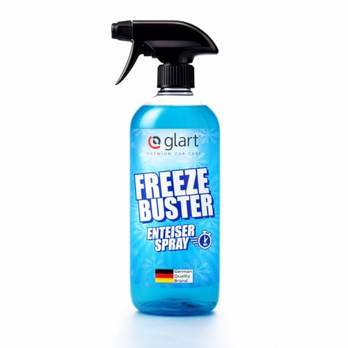 Glart 45EE1 Freeze Buster Enteiserspray 500 ml für Autoscheiben und Glas | Auftauspray für Kunststoff und Polycarbonat, klare Sicht im Winter, sprühen, abwarten, abziehen