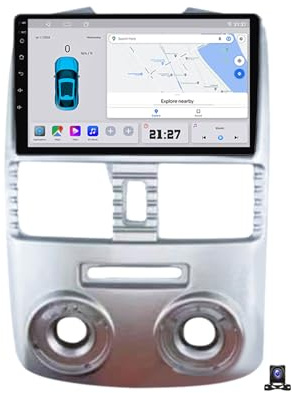 DXSYGMBN Wireless Carplay Screen for Car & Android Auto Head Unit Compatible with Toyota Rush 2011~2017 Android 14 Car Stereo 9 Inch Touchscreen with Backup Camera Navigation 4G RDS,C20 Pro