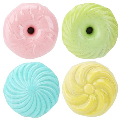 Fester Lufterfrischer für Haustiere, 4er-Pack, mit natürlichen Pflanzenextrakten, Aromatherapie- für Katzenstreu, Zwinger, kleine Hunde und Katzen, Kunststoff, 5 cm Durchmesser, 3