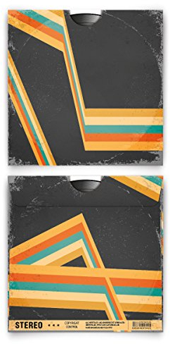 Briefumschläge (30 Stück) - Schallplatte - Quadrat 155 x 155 mm - Kuvert Umschlag