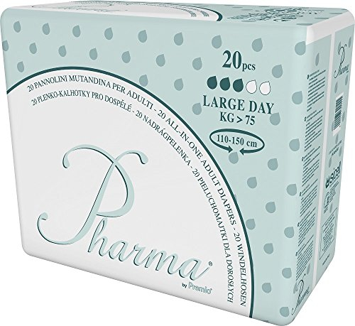 Pharma Slip Windeln mit Folie - Tag - Large