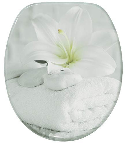 Sanilo Toilet Seat, Great Range of Colorful Toilet Seats, Stable Hinges, Easy to Mount (Good Feeling)