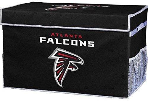 Franklin Sports Uni, Teenager Team Licensed Collapsible Storage Footlocker Bin Large NFL Atlanta Falcons Faltbare Aufbewahrungsbehälter für Fußspind, groß, Teamspezifisch, 26 x 16 x 16-Inch