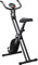 HOMCOM Cyclette Professionale con Resistenza e Altezza Regolabile, Cyclette Pieghevole in Acciaio e PP, 48x73x116 cm, Nera