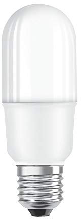 OSRAM LED Lampe mit E27 Sockel, Warmweiss (2700K), Stabform, 10W, Ersatz für 75W-Glühbirne, matt, LED STAR STICK