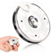 Drfeify 13 Töne Pitch Pipe Tuner, Sensitive Chromatic C-C Stimmgerät mit Koffer Instrumenten-Zubehör Pickup Musical Instrument Accessories