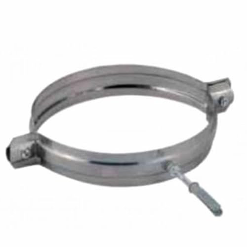 Collare Parete Fissa Tubo - Diametro 80mm - Inox Aisi304 Stufa A Pellet