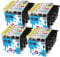 INK INSPIRATION® Ersatz für Brother LC1100 Druckerpatronen 20er-Pack, kompatibel mit Brother DCP-145C 165C 195C 197C 375CW 385C 395CN 585CW 6690CW MFC-250C 290C 490CW 5490CN 5890CN 5895CW 6490CW 990CW